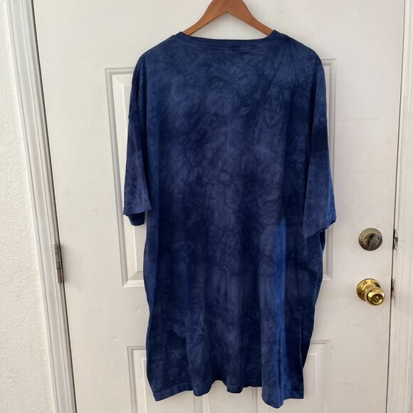 The Mountain Unisex Blue Tie-Dye Zombie Walking Dead Style Tee Shirt Sz 3XL - Picture 6 of 7